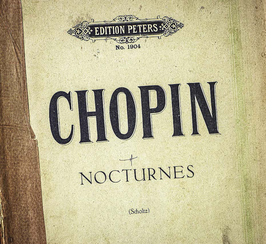 Photo manuscrit Chopin Nocturnes