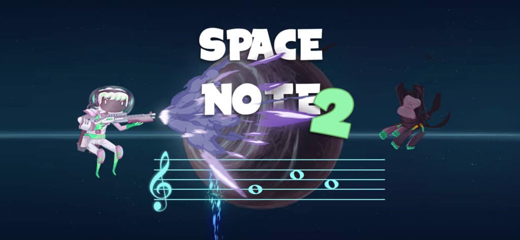 Space Note 2 un jeu pour apprendre le solfège