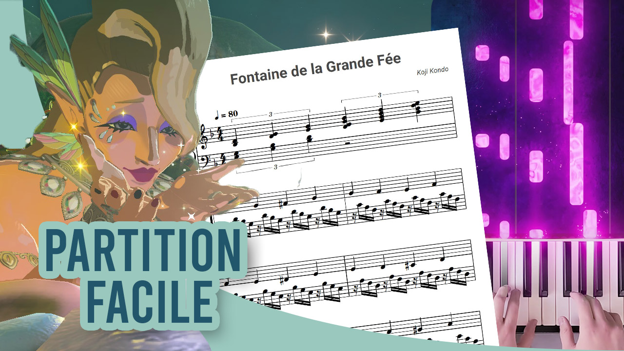 Ratatouille partition piano facile - Solfège Blog